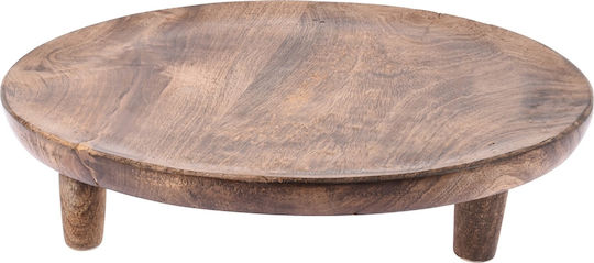 Ξύλινος Δίσκος Σερβιρίσματος Ξύλο Mango 30x30x6cm A54040100