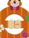 Sevi Sevi Decorative Letter Made of Wood Clown Th