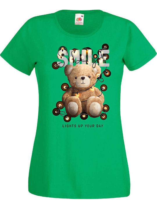Women's Cartoon Bear T-shirt Moschino Teddy Bea...