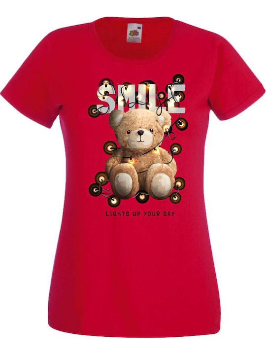 Women's Cartoon Bear T-shirt Moschino Teddy Bea...