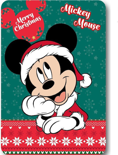 Disney Decke Mickey Grün 100x140cm