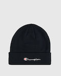 Champion Beanie Beanie Knitted in Navy Blue color