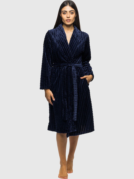 Koyote Winter Women's Robe Blue Marine