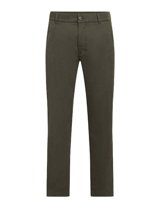 Calvin Klein Pantaloni Chino Verde