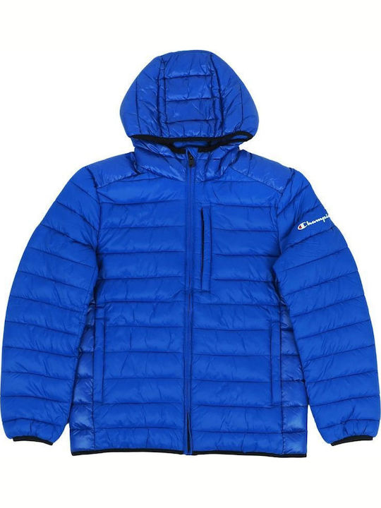 Champion Χειμωνιάτικο Μπουφάν Puffer Μπλε
