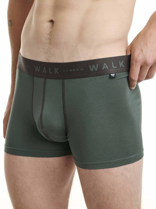 Walk Ανδρικά Μποξεράκια Πολύχρωμα 2Pack