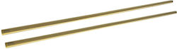 Essstäbchen Edelstahl 2 Stk Samt Gold