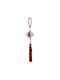 Moda Mostra Handmade Hanging Lucky Charm Home Red made of Glass 2026 11x11cm 1pcs