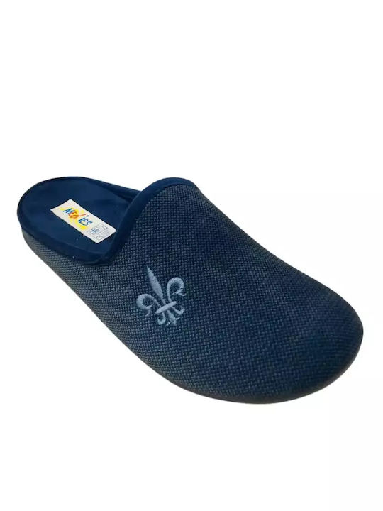 Medies Men's Slipper Blue