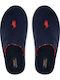 Klarence Men's Slippers with Fur Blue