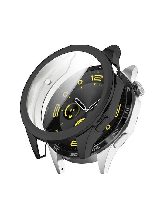 Best Accessories Silicone Case Black Huawei Watch Gt 4 46mm Best Accessories Silicone Case Black Huawei Watch Gt 4 46mm