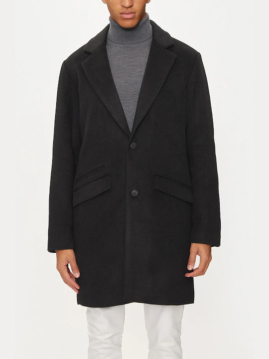 Jack & Jones Men's Coat Charcoal