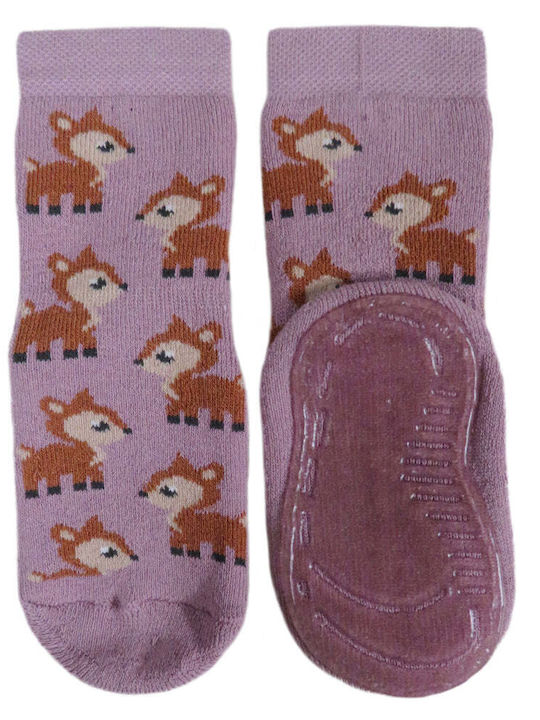 Childrenland Kids' Slipper Socks Pink