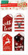 Craft with Fun Etichete de artizanat 20buc în Red Culoare
