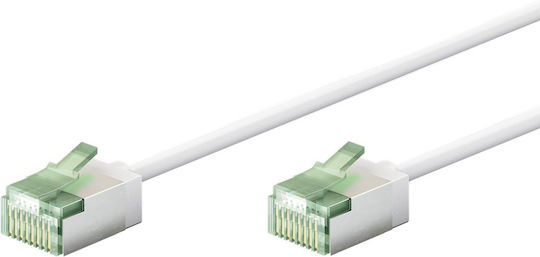 Goobay U/FTP (STP) Netzwerkkabel Ethernet 0.5m Weiß