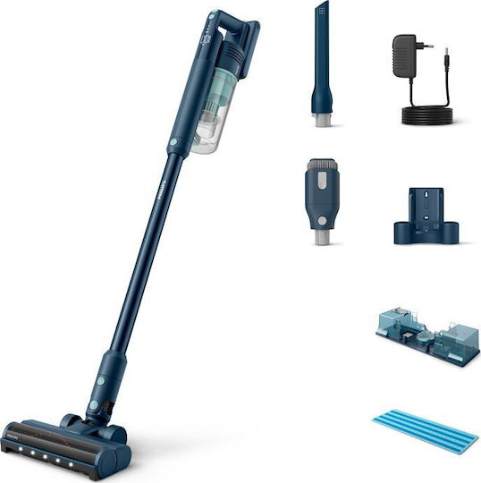 Philips Прахосмукачка 2 в 1 Stick & Ръчна Тюркоазена XC5041/01