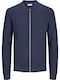 Men's Knitted Cardigan Sky Captain