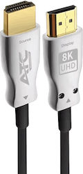 ATC 02.001.0108 HDMI 2.1 HDMI male - HDMI male 15m Μπλε ATC 02.001.0108 HDMI 2.1 HDMI male - HDMI male 15m Μπλε