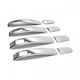 Chrome Decorative Trim Set Door Handles Compatible Renault Trafic 2001-2014
