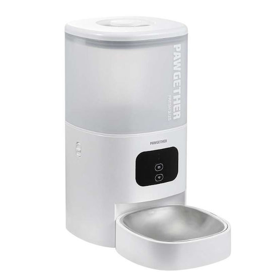 Pawgether Fresh 2s Automatic Silicone Food & Water Bowl with Container for Dog & Cat 2 x 4lt 18.8x18.8x35.5cm