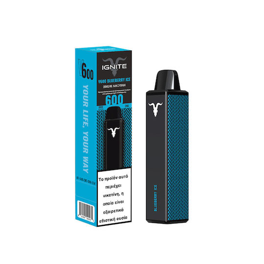 Ignite V600 Disposable Electronic Cigarette Blueberry Ice 20mg