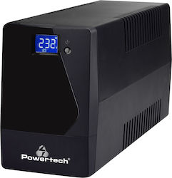 Powertech PT-850LCD UPS Line-Interactive 850VA 510W