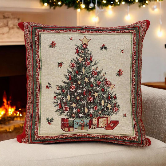 Linea Home Tree Red 45x45cm