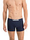 Basic Ανδρικά Μποξεράκια Navy 2Pack