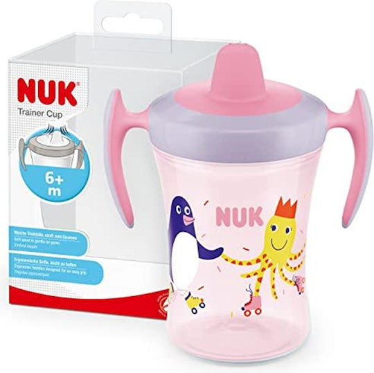 Nuk Trainer Cup Cana de antrenament pentru bebeluși Plastic cu mânere Multicolor 230ml