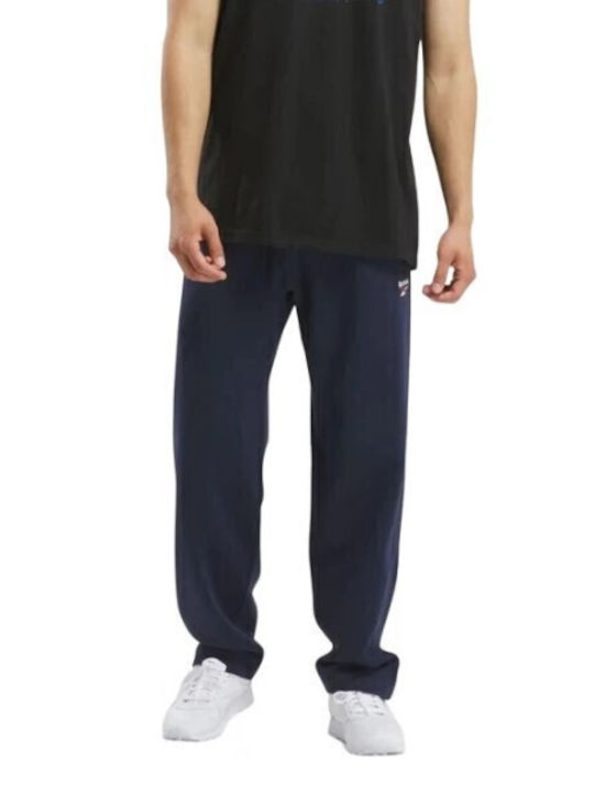 Identity Sweatpants with Elastic Navy Blue