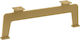 Roline Metallic Furniture Leg Suitable for Table / Coffee Table / Couch 37x4x12cm Gold Matte