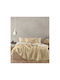 Kentia Duvet Cover with Hollowfiber Filling Queen 240x260cm Stylish Calore 12 640 GSMGsm