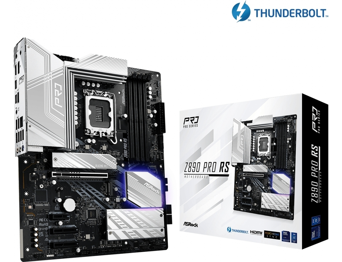 ASRock Z890 Pro RS Motherboard ATX με Intel 1851 Socket