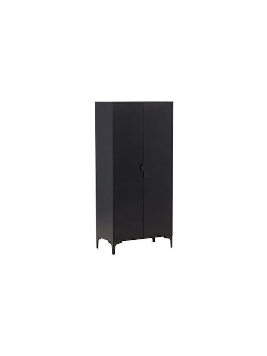 Ușă dublă Dulap de Haine Dallas G104 Negru 85x4...