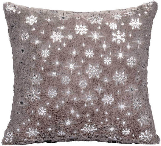 Madi Christmas Decorative Pillow Square Gray 45x45cm