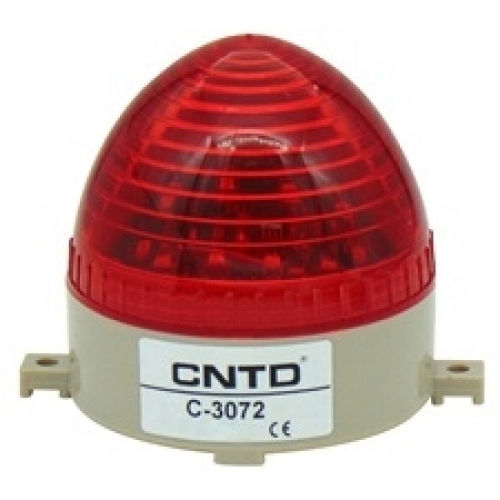Cntd Alarm System Beacon with Red LED 24V 7.5x8.5cm