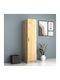 Einzeltür Kleiderschrank Ricardo Natural Beech 40x51.8x181cm