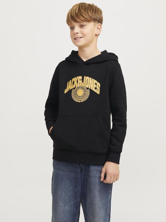 Jack & Jones Παιδικό Φούτερ με Κουκούλα και Τσέ...