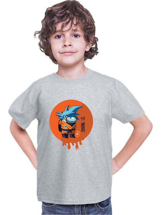 Kid T-shirt Dragon Ball Z Tralala Goku Among Us...