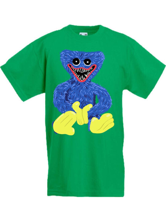 Kid T-shirt Poppy Playtime Tralala Green
