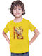 Kid T-shirt Dragon Ball Z Tralala Goku Ssj 01 Yellow