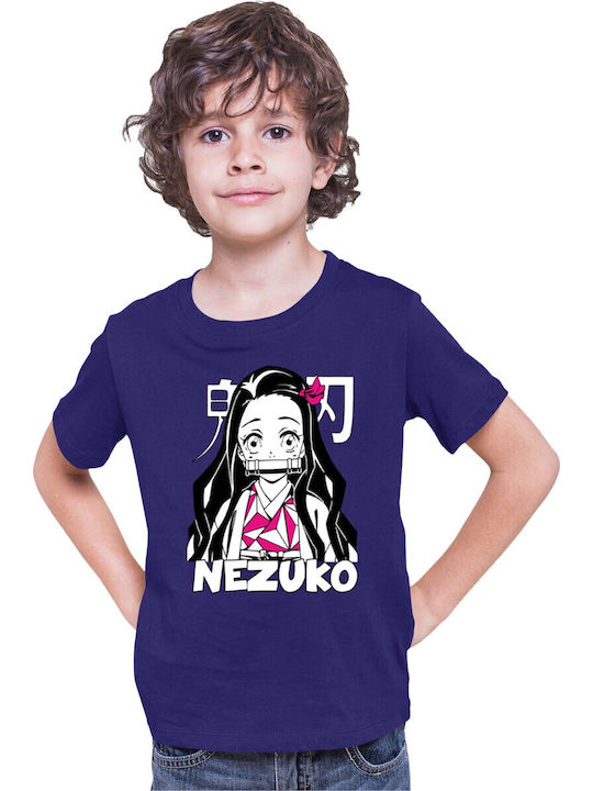 Kinder T-Shirt Demon Slayer Kimetsu No Yaiba Tr...