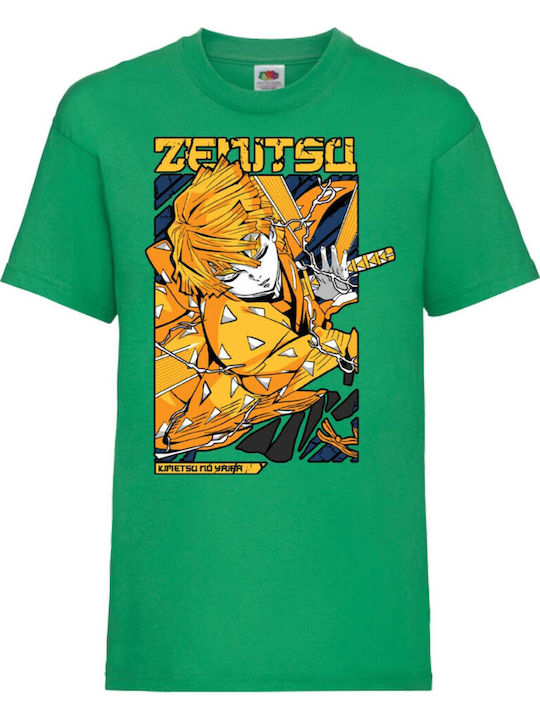 Tricou Copii Tralala Demon Slayer Zenitsu Agats...