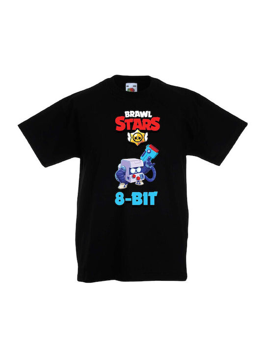 Kid T-shirt Tralala Brawl Stars 8-bit Black