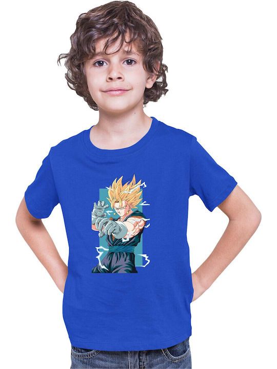 Kid T-shirt Dragon Ball Z Tralala Gogeta Blue