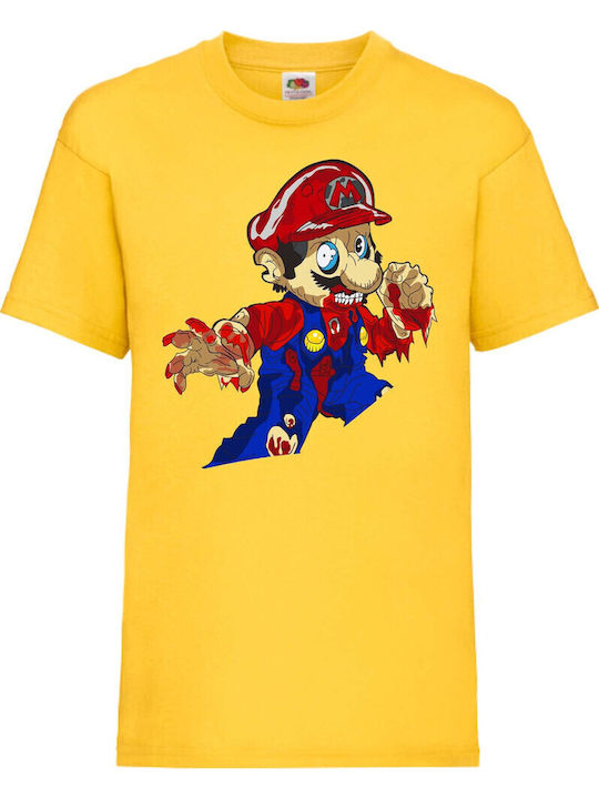 Детска тениска Super Mario Tralala Mario Zombie...