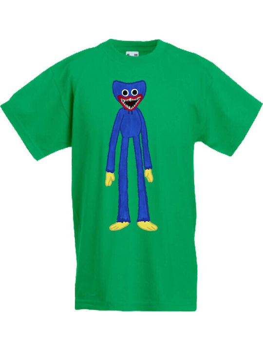 Kid T-shirt Poppy Playtime Tralala Green