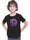 Tricou Copii Dragon Ball Z Tralala Retro Broly 02 Negru