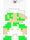 Kinder T-Shirt Tralala Super Mario Luigi 8-bit Weiß