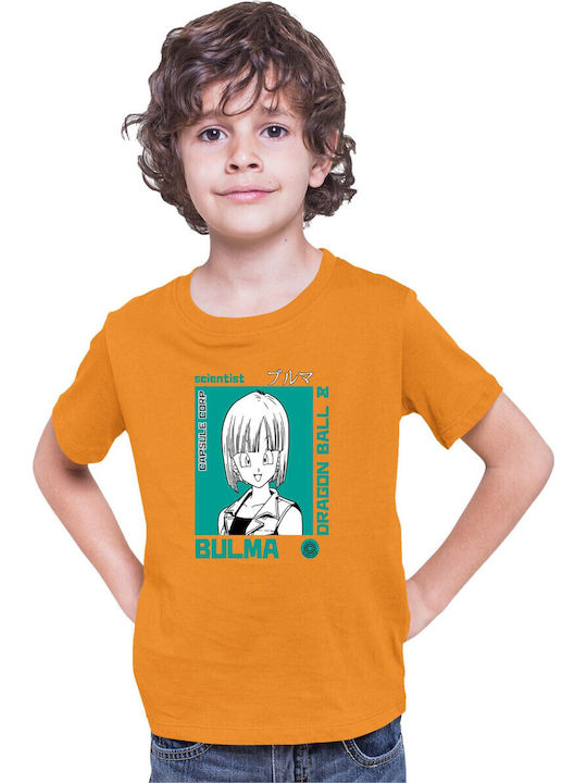 Tricou Copii Dragon Ball Z Tralala Bulma 01 Por...